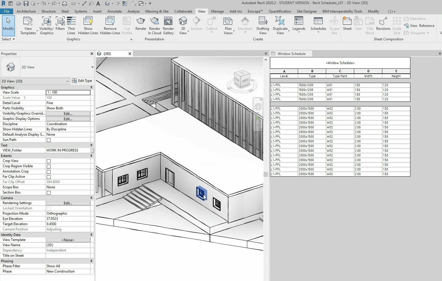 Revit - Using Schedules